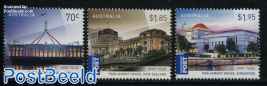 Parliaments 3v, Joint Issue New Zealand, Singapore