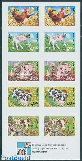 Farm animals booklet