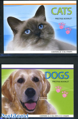 Dogs & cats 2 presitge booklets