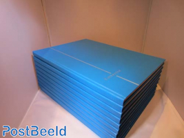 10 x Stockbook 8 pages Electric blue