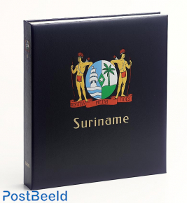 Luxe stamp album Suriname I Rep.1975-1989