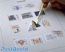 Luxe sheets USA (Single stamps from samenh. Seals)
