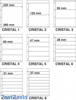 Kosmos stock pages Cristal range (per 8)