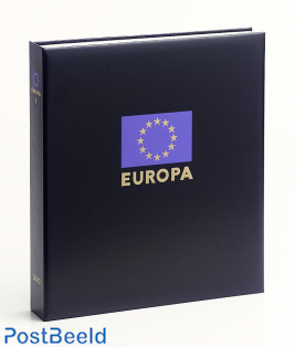 Luxe stamp album Europe CEPT III 1980-1990