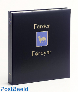 Luxe stamp album Faroe I 1940-2009