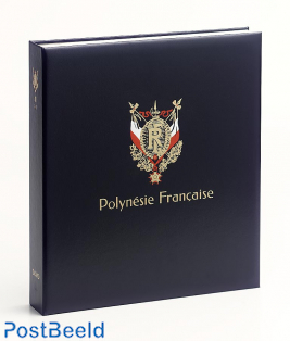 Luxe stamp album France Polynesia II 1990-2009