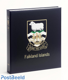 Luxe binder stamp album Falkland Isl. III