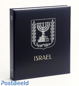 Luxe stamp album Israel III 1975-1989