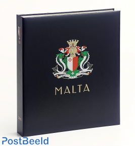 Luxe stamp album Malta III 1989-2006