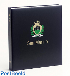 Luxe binder stamp album San Marino IV