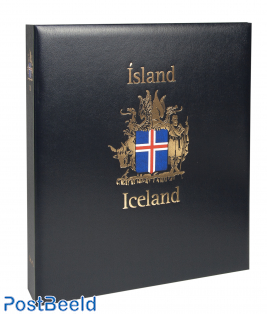 Luxe stamp album binder Iceland (without number)