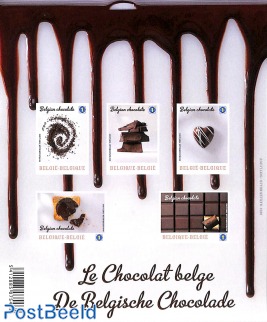 Belgian chocolate, m/s imperforated (no postal value)