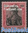 Etappengebiet West, 1F on 80Pf, Stamp out of set