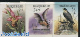 European environment 3v, imperforated