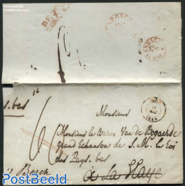 Letter from Gand to s-Gravenhage, forwarded to s-Hertogenbosch