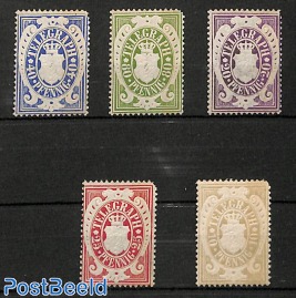 Telegraph stamps MNH, some short corners