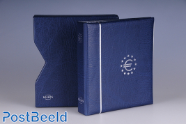 Coin album numis, incl. slipcase, with 5 pocket sheets, blue