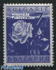 7L, violetblue, Stamp out of set