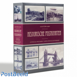 Album for 200 historic postcards