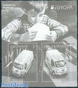 Europa, postal transport blackprint