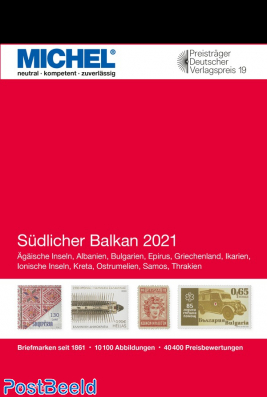Michel catalog Europe volume 7 Southern Lights Balkans 2021