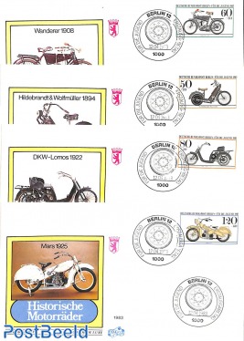 Motor cycles 4v