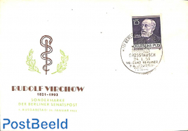 Rudolf Virchow 1v, FDC