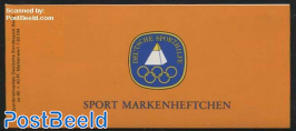 Sports booklet