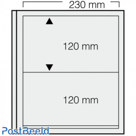 5 pages Safe dual Blanco, 2x230x120mm