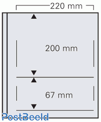 5 pages Safe dual Blanco, 190x200+67mm