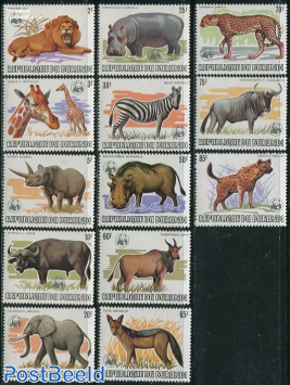 Animals, WWF Overprint 13v