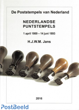  Nederlandse Puntstempels 1 april 1869 - 14 juni 1893