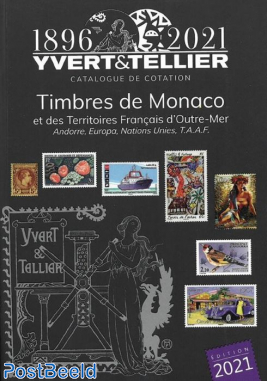 Yvert & Tellier part 1-bis Monaco-Andorra 2021