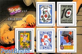 Red Cross seals minisheet 