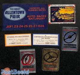 Promotional seals on Auto events
