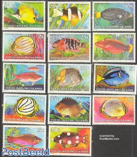 Definitives, fish 14v