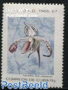 13c, Cypripedium Stonei Platytoenium, Stamp oo set