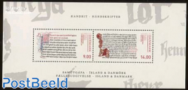 Manuscripts, joint issue Iceland s/s