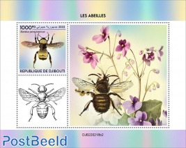 Bees (Bombus pensylvanicus)