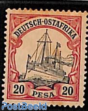 Ostafrika, 20P, Stamp out of set