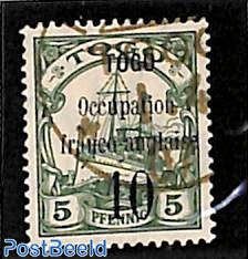 Togo, French Occupation, 10c on 5Pf