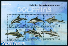 Haiti Earthquake relief fund (overprint) 6v m/s