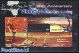 Viking I, First Mars landing 6v m/s