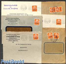 Lot with 6 covers from ELSASS