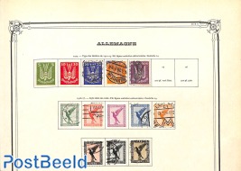 Germany airmail stamps */o