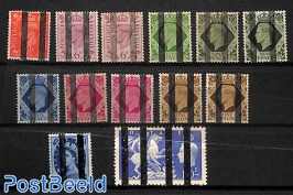 Lot stamps with black bars (for educational purposes)