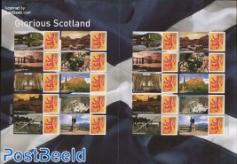 Glorious Scotland, Label Sheet