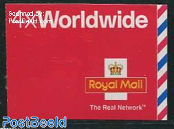 Definitives booklet, 4xWorldwide, The Real Network on cover