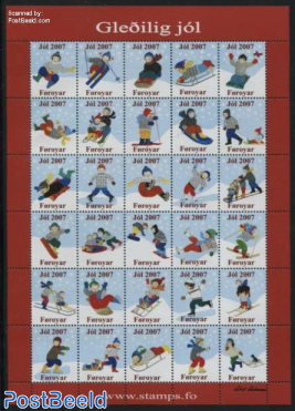 Christmas Seals 30v m/s (not valid for postage)