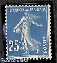 25c, Bright blue, Stamp out of set